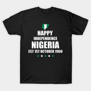 Happy Independence Nigeria T-Shirt